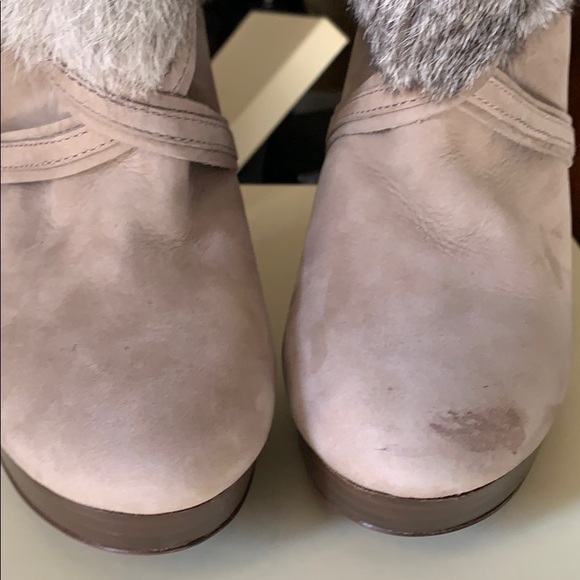 Athena Soft Nubuck/Rabbit Fur Boots - Picture 5 of 6